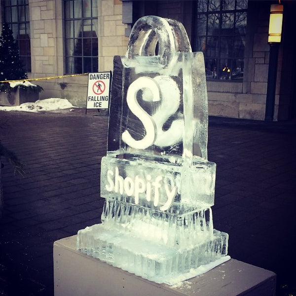 Really cool ice sculpture